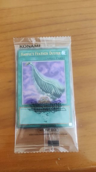 Yu-Gi-Oh! Harpie's Feather Duster.