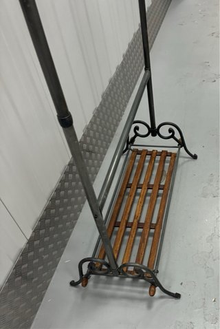 Perchero Vintage Metal y Madera