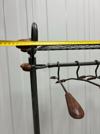 Perchero Vintage Metal y Madera