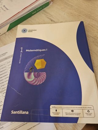 Matemàtiques I 1 Batxillerat : Projecte constru...