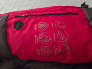 Abrigo Rojo Talla L