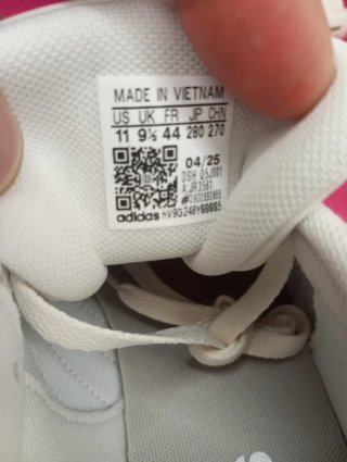 Zapatillas Adidas Hombre Blancas y Plateadas