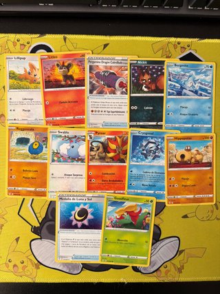 🇪🇸 Lote Cartas Pokemon Cielos Evolutivos