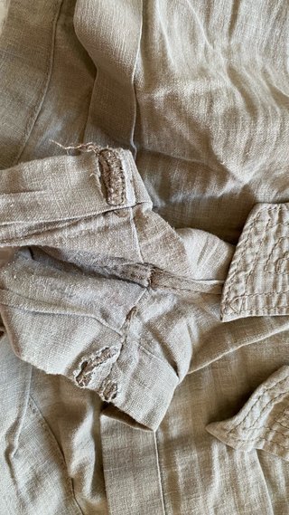 Pantalones corto Beige con Cinturón