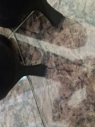 Scarpe eleganti nere tacco 37