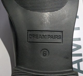 Mocasines DREAM PAIRS mujer talla 38 negros