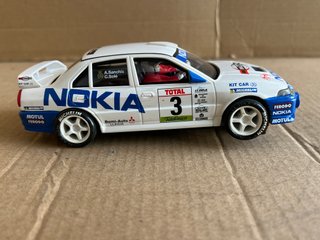 Scalextric Mitsubishi Lancer Evo IV Nokia