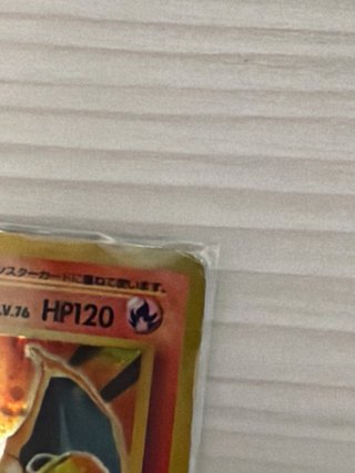 Carta Pokemon Charizard Holo Giapponese Vintage