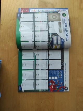 Álbum vacío Panini FIFA World Cup Russia 2018 18