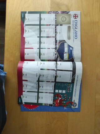 Álbum vacío Panini FIFA World Cup Russia 2018 18