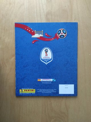 Álbum vacío Panini FIFA World Cup Russia 2018 18