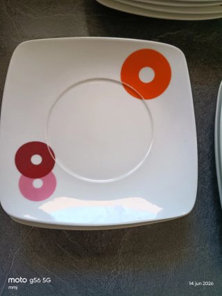 Vajilla Fabio Factory Porcelana 12 piezas