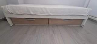 Cama nido con cajones y colchón