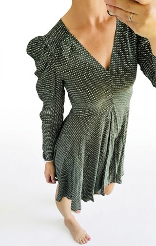 Vestido Pepe Jeans verde talla S nuevo
