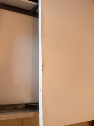 Mesa de centro blanca de madera