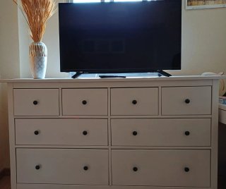Cómoda Ikea HEMNES Blanca