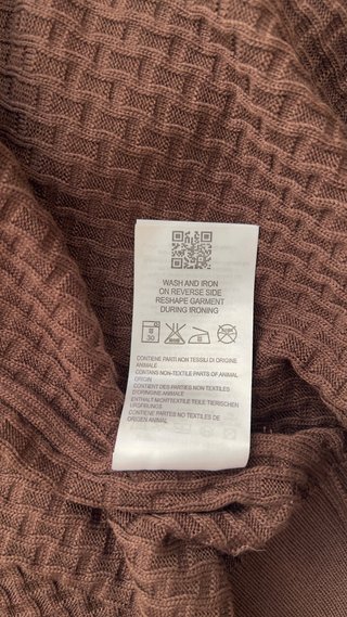 Cárdigan de Lana Hombre Talla IT 3XL, EU XL