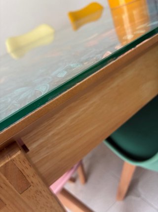 Mesa de madera 150x90. Comedor.