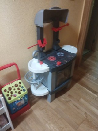 Cochecito de muñecas y cuna gemelar