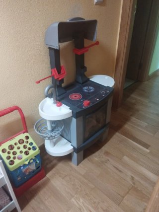 Cochecito de muñecas y cuna gemelar