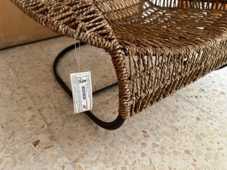 Silla Trona Mimbre