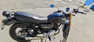 Hanway 125 Naked Moto Negra