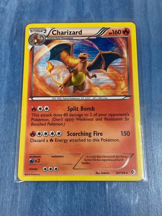 Carta Pokémon: Charizard 20/149 inglés