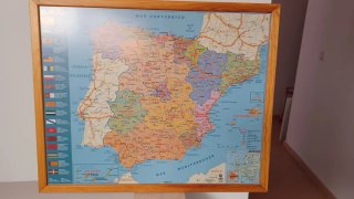 Mapa Europa, del mundo y de España