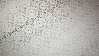 Colcha Ganchillo Matrimonio Años 50-60