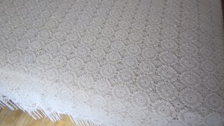Colcha Ganchillo Matrimonio Años 50-60