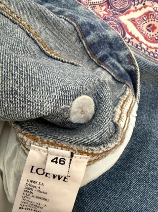 Pantalón vaquero  Loewe Anagrama Azul