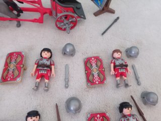 Playmobil Romanos Cuadriga con Figuras UU