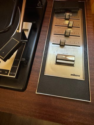 Tocadiscos Kolster Vintage Marrón modelo Milano