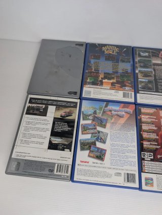 Lotto 10 Giochi PS2 - FIFA 07, Burnout, Guitar Her