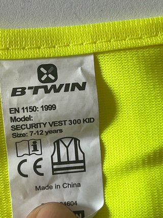 Giubbotto riflettente B'TWIN per bambini