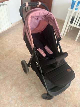 Carro Kinderkraft Rosa y Negro