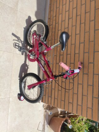 Bicicleta Niña Rodado 16 Rosa