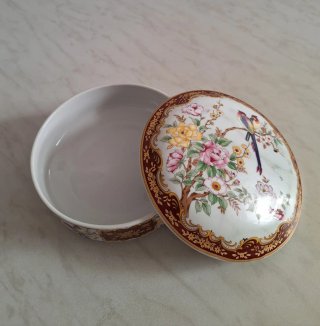 Scatola portagioie porcellana giapponese vintage