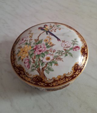 Scatola portagioie porcellana giapponese vintage