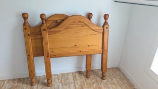 Cabeceros de cama madera pino