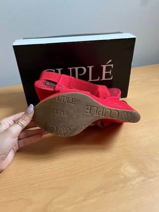 Tacones Cuplé Rojos