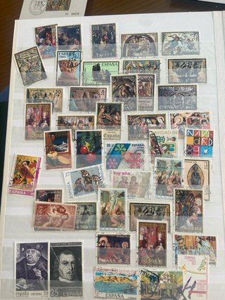 Colección sellos antiguos España