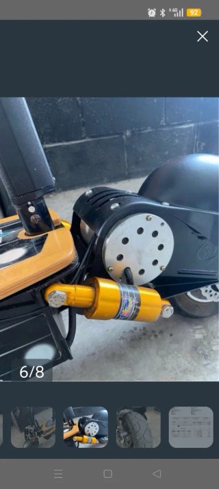 Patinete eléctrico sillín 1800w