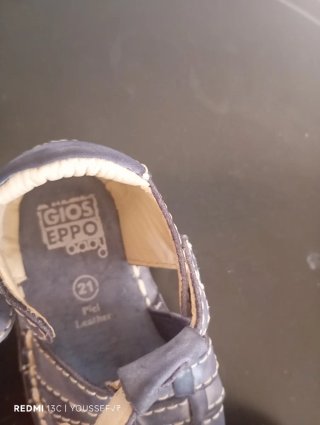 Zapatos niño talla 21 azul