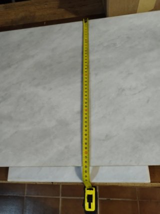 Cubiertas de mármol para mesillas y coqueta