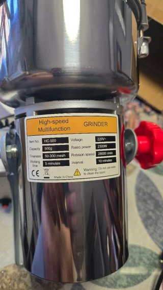 Molinillo Eléctrico 500g