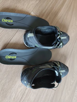 Sandalias Chiruca Indico Gris/Verde