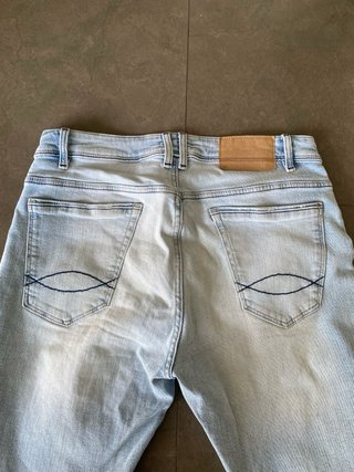 Pantalón Vaquero Azul Claro