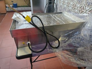 Plancha Eléctrica VEVOR 4000W Acero Inox 655x400mm