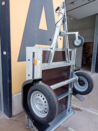 NUEVO: Remolque galvanizado 750 kg